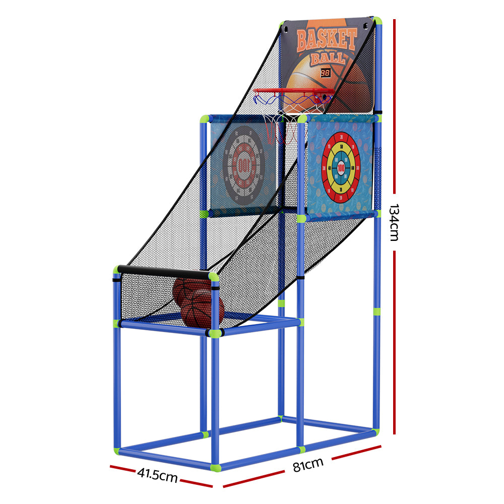 Arcade Basketball Games Electronic Scorer Basketball Hoop Shot Kid Indoor Toy-Gift &amp; Novelty &gt; Games-PEROZ Accessories
