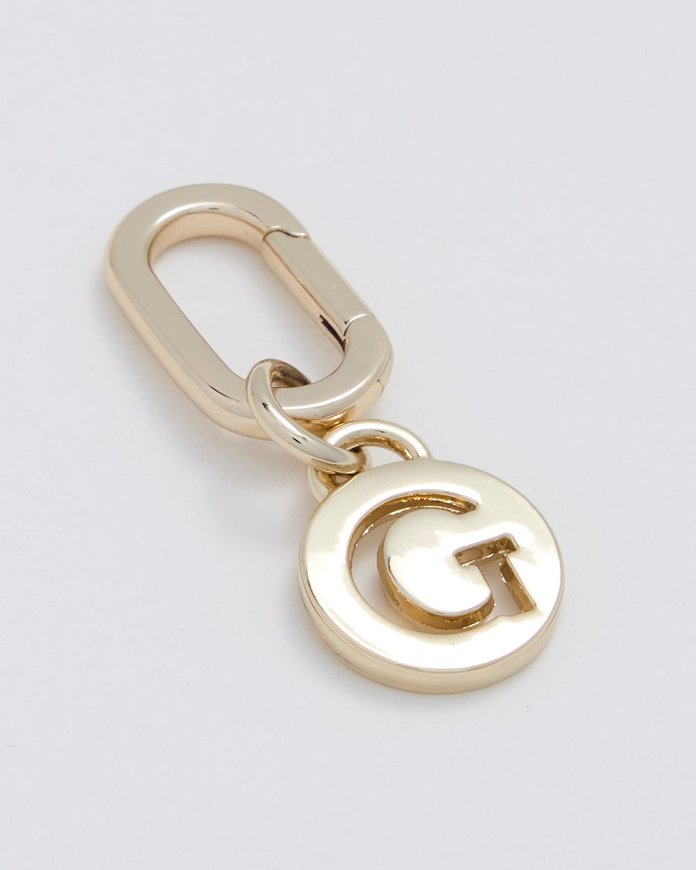 Letter G Charm With Oval Hinge Ring Clip-Accessories-PEROZ Accessories