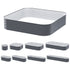 Green Fingers Garden Bed 9 In 1 Modular Planter Box 40CM height-Home & Garden > Garden Beds > Garden Beds & Planters-PEROZ Accessories