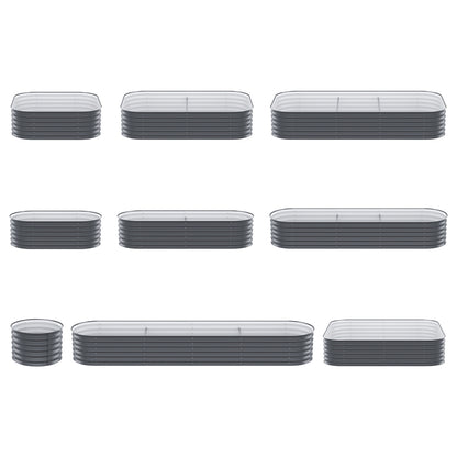 Green Fingers Garden Bed 9 In 1 Modular Planter Box 40CM height-Home &amp; Garden &gt; Garden Beds &gt; Garden Beds &amp; Planters-PEROZ Accessories