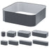 Green Fingers Garden Bed 9 In 1 Modular Planter Box 56CM height-Home & Garden > Garden Beds > Garden Beds & Planters-PEROZ Accessories
