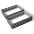 Green Fingers 2x Garden Bed 120x90cm Planter Box Raised Container Galvanised Herb-Home & Garden > Garden Beds-PEROZ Accessories