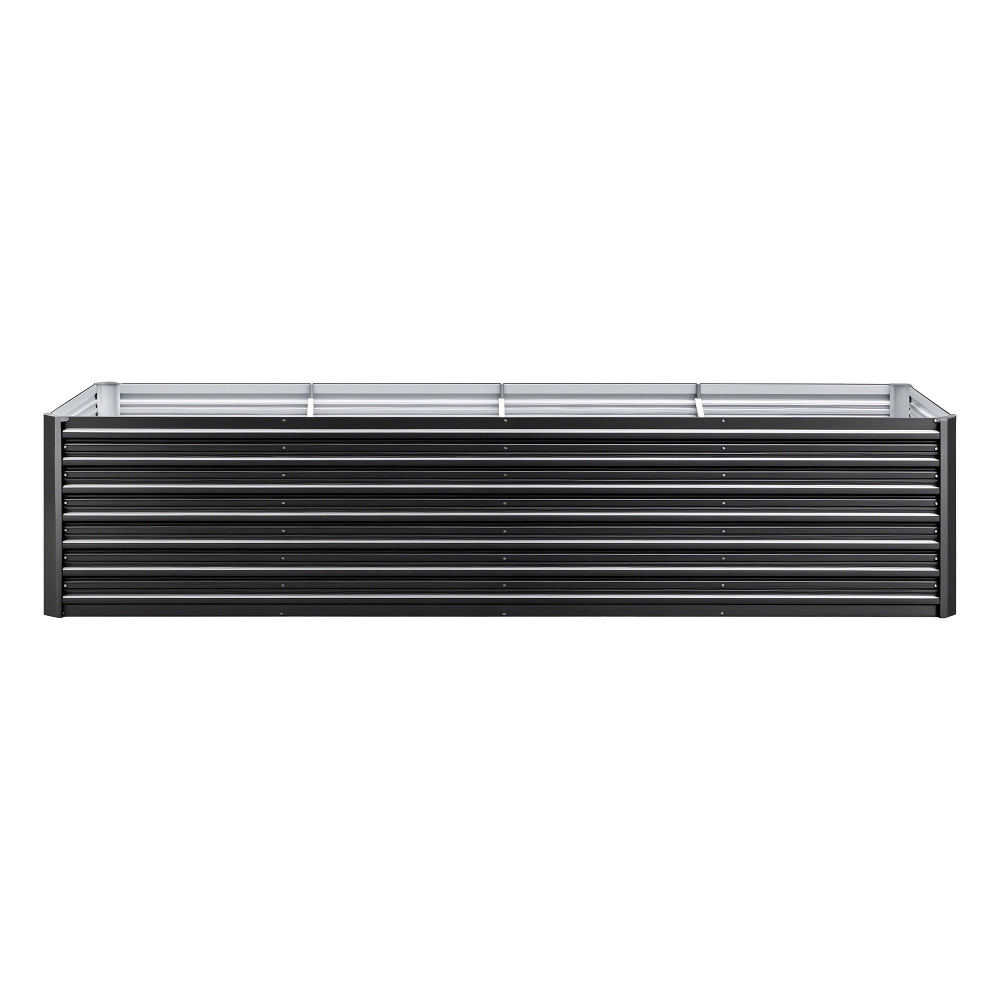 Green Fingers Garden Bed 320x80x77cm Planter Box Raised Container Galvanised Herb-Home &amp; Garden > Garden Beds-PEROZ Accessories