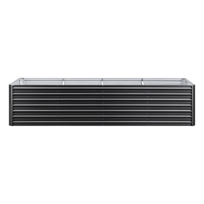 Green Fingers Garden Bed 320x80x77cm Planter Box Raised Container Galvanised Herb-Home &amp; Garden > Garden Beds-PEROZ Accessories