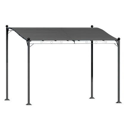 Instahut Gazebo Marquee 3m Outdoor Event Wedding Tent Camping Party Shade Iron Art Canopy Grey-Home &amp; Garden &gt; Shading-PEROZ Accessories