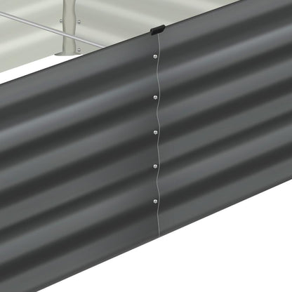 Livsip Garden Raised Bed Vegetable Planter Kit x2 Galvanised Steel 120x80x45CM-Garden Beds-PEROZ Accessories