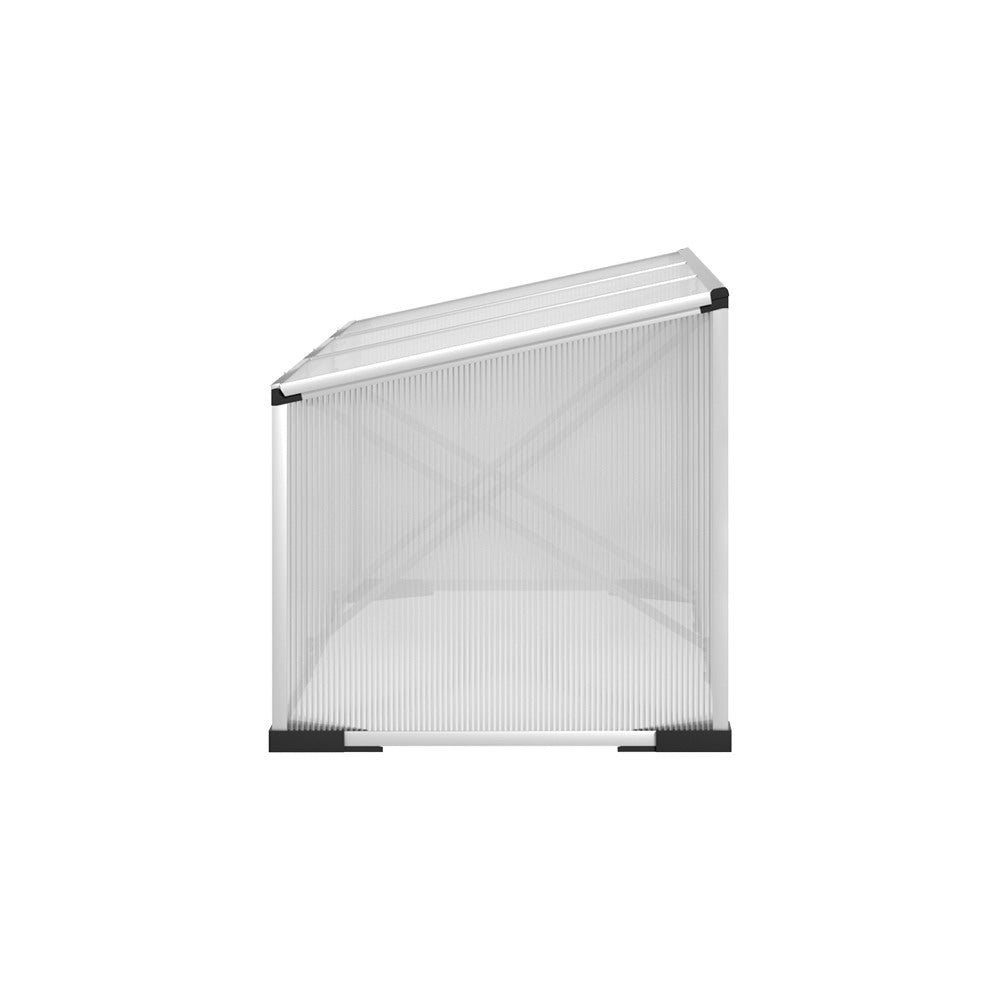 Green Fingers Greenhouse 180x50x50CM Cold Frame Plant Grow Aluminium Polycarbonate Green House-Home &amp; Garden &gt; Green Houses-PEROZ Accessories