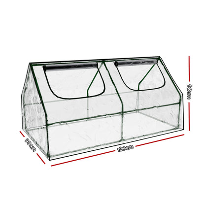 Greenfingers Greenhouse 1.8x0.9x0.9M Mini Green House Raised Garden Bed Planter Box-Home &amp; Garden &gt; Green Houses-PEROZ Accessories