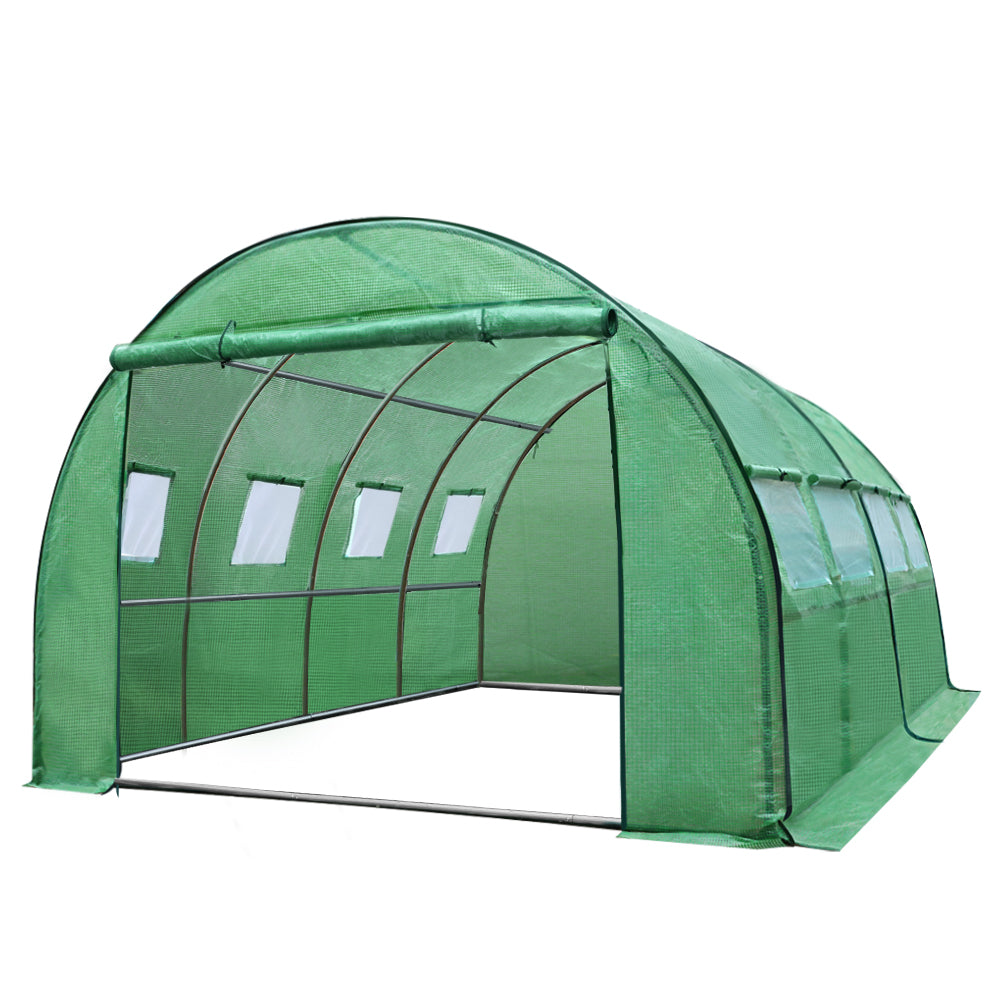 Green Fingers Greenhouse 4x3x2M Walk in Green House Tunnel Plant Garden Shed Dome-Home &amp; Garden &gt; Green Houses-PEROZ Accessories