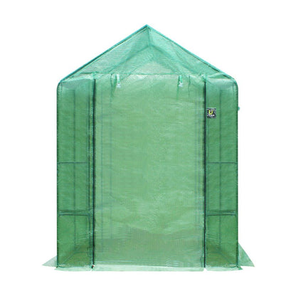 Livsip Greenhouse Walk in Tunnel Green House Garden Shed Storage Plant 2.1X1.4M-Greenhouse-PEROZ Accessories