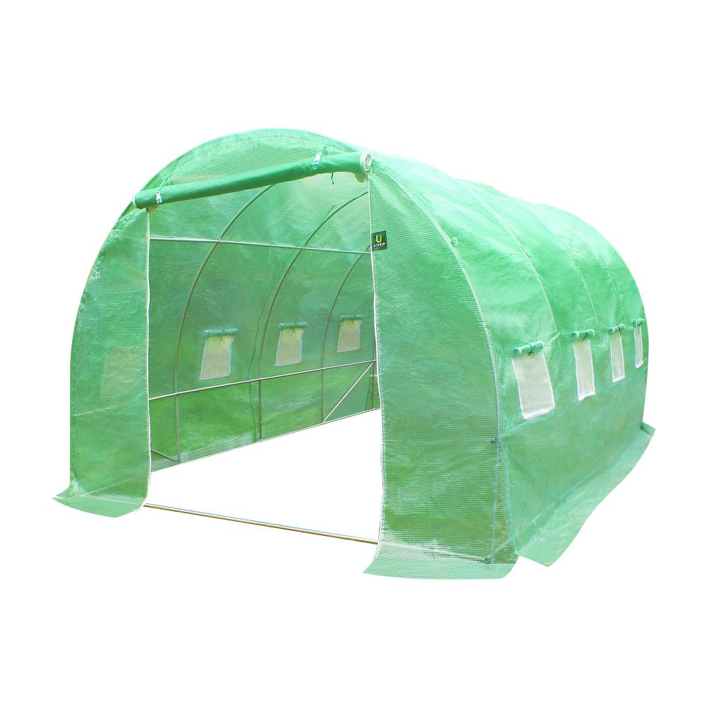 Livsip Greenhouse 4x3x2m Walk in Green House Plant Tunnel-Greenhouses-PEROZ Accessories