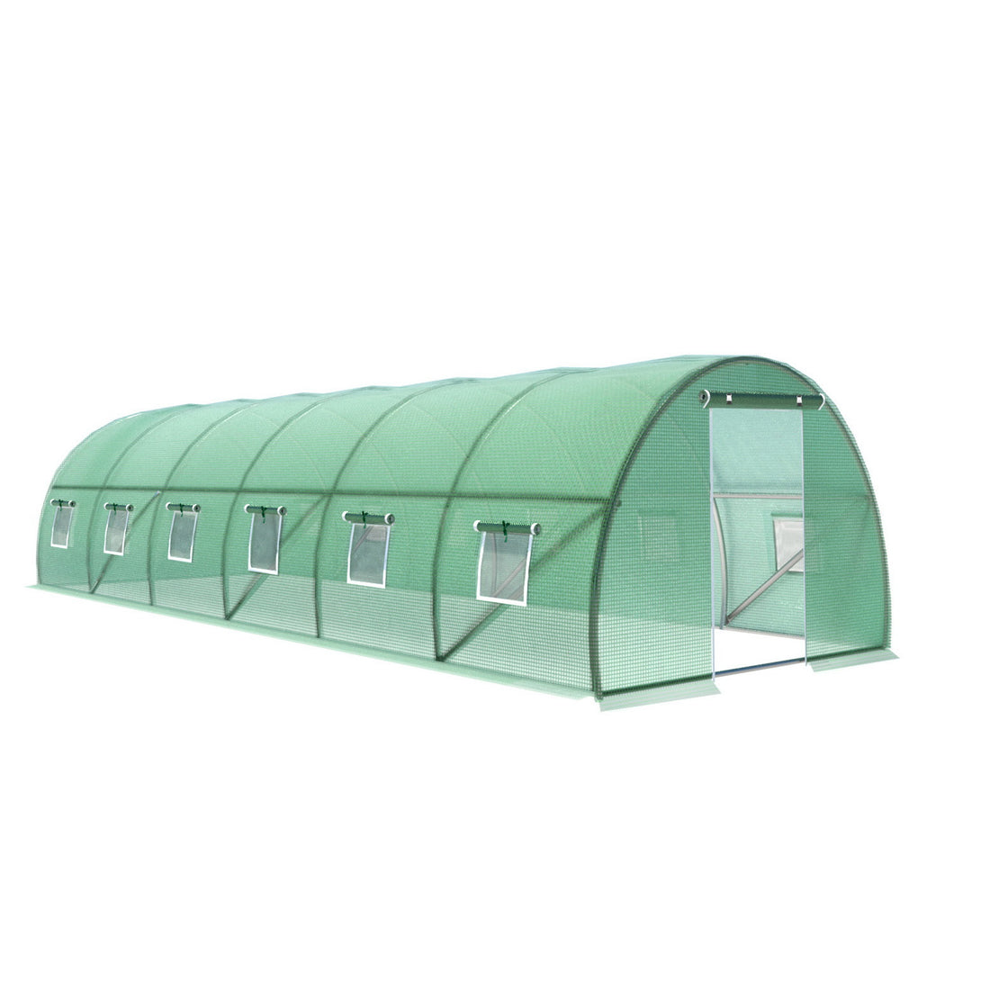 Green Fingers Greenhouse 9x3x2M Walk in Green House Tunnel Plant Garden Shed Dome-Home &amp; Garden &gt; Green Houses-PEROZ Accessories