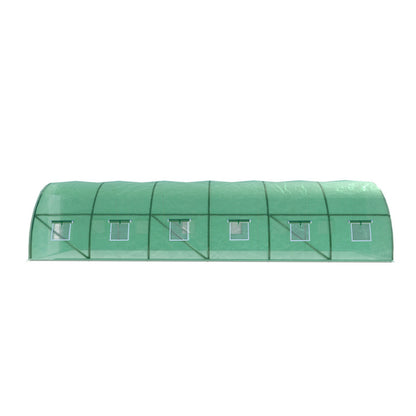 Green Fingers Greenhouse 9x3x2M Walk in Green House Tunnel Plant Garden Shed Dome-Home &amp; Garden &gt; Green Houses-PEROZ Accessories