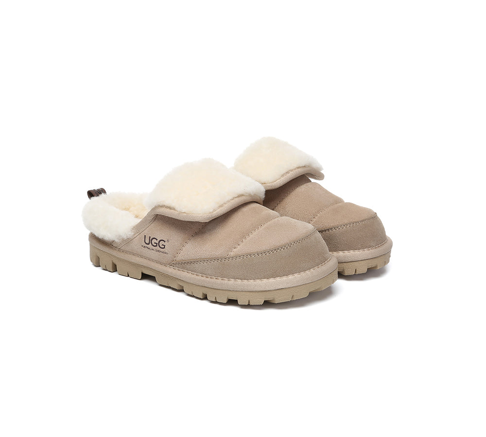 AUSTRALIAN SHEPHERD® UGG Slippers Sheepskin Wool Theia-PEROZ Accessories