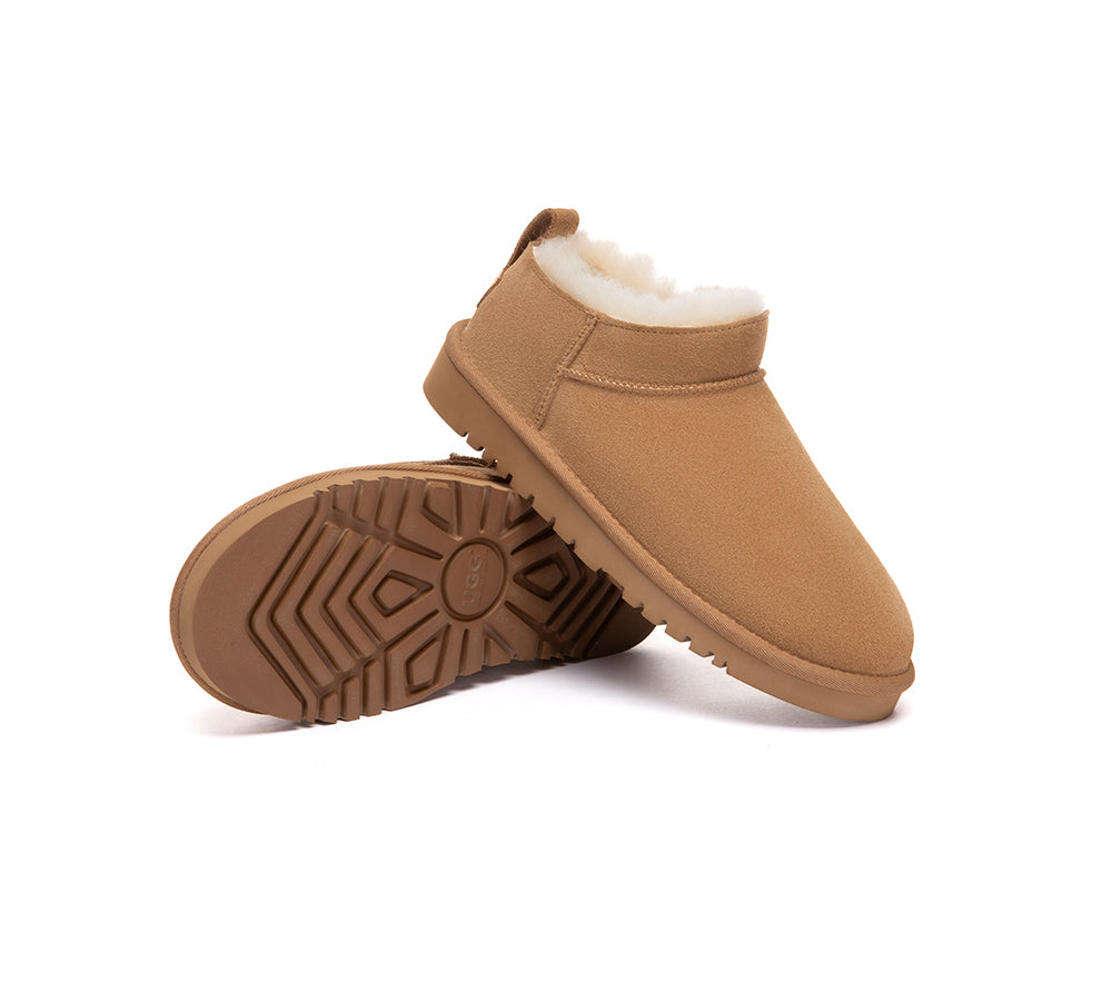 AUSTRALIAN SHEPHERD  UGG Boots Sheepskin Wool Low Cut Ankle Lune