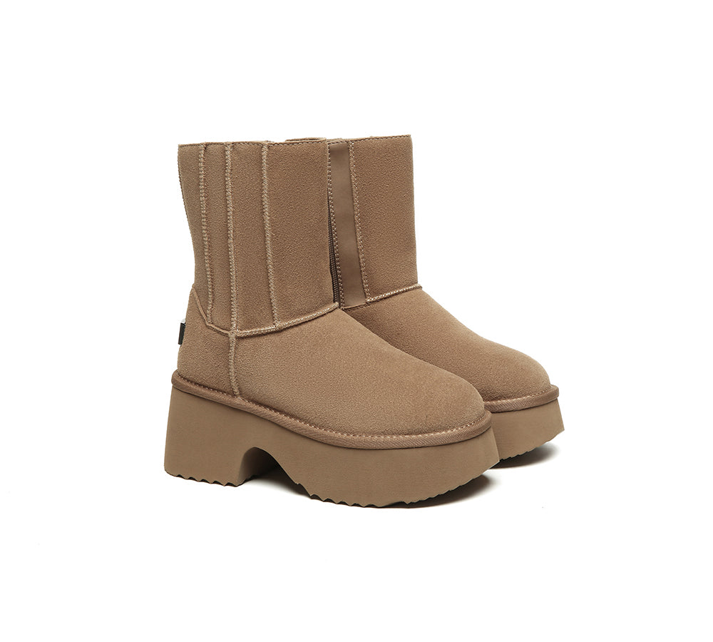 UGG EVERAU® UGG Boots Short Chunky Platform Yuana-PEROZ Accessories