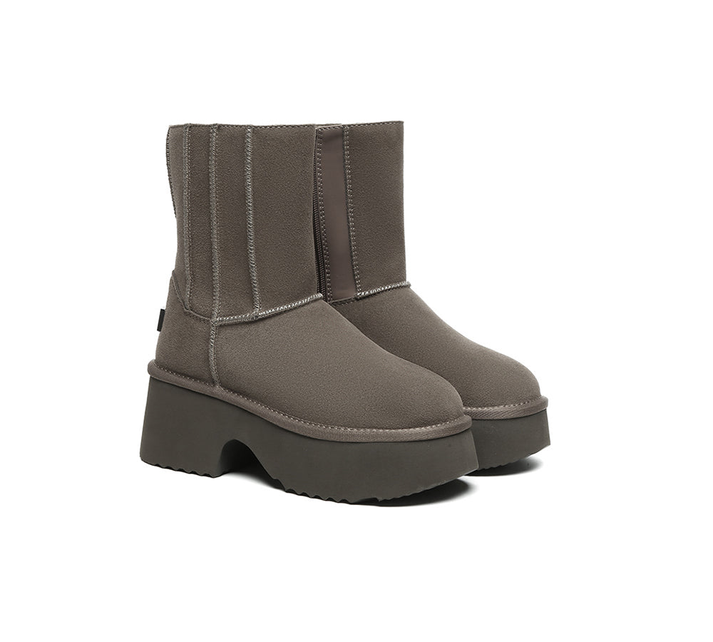 UGG EVERAU® UGG Boots Short Chunky Platform Yuana-PEROZ Accessories