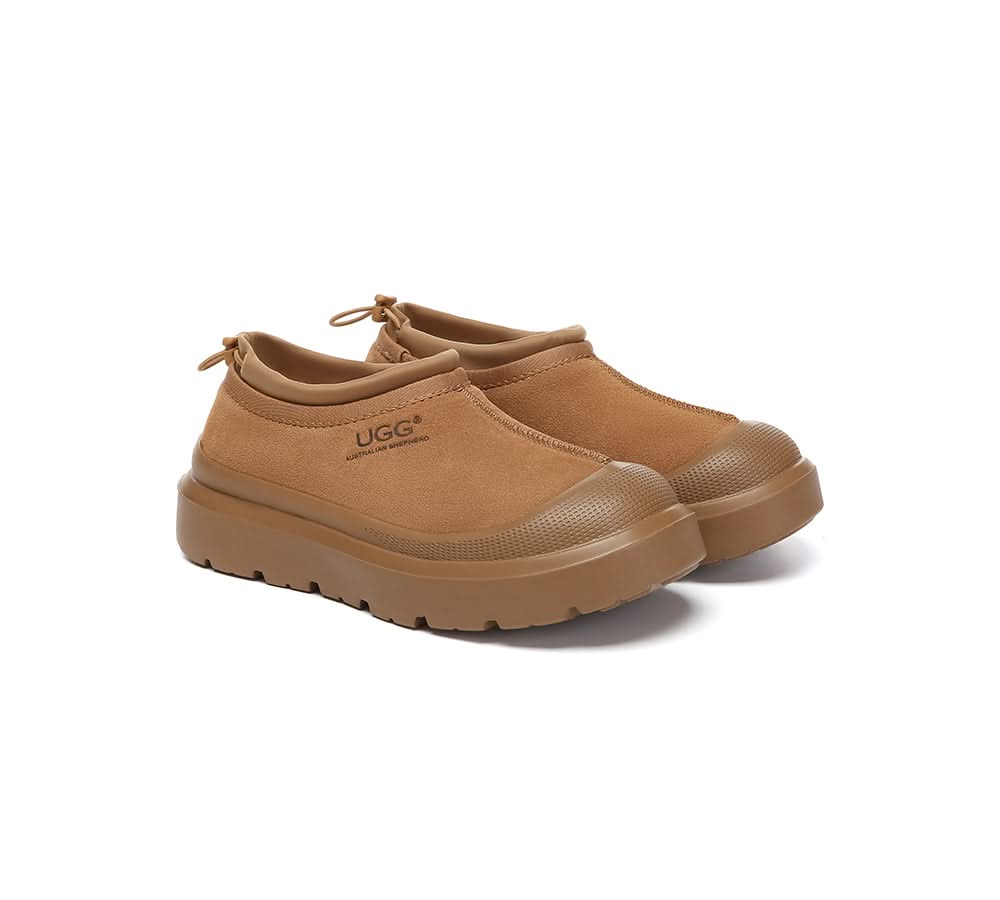 Australian Shepherd® UGG Slippers Sheepskin Wool Drawstring Harlow-PEROZ Accessories