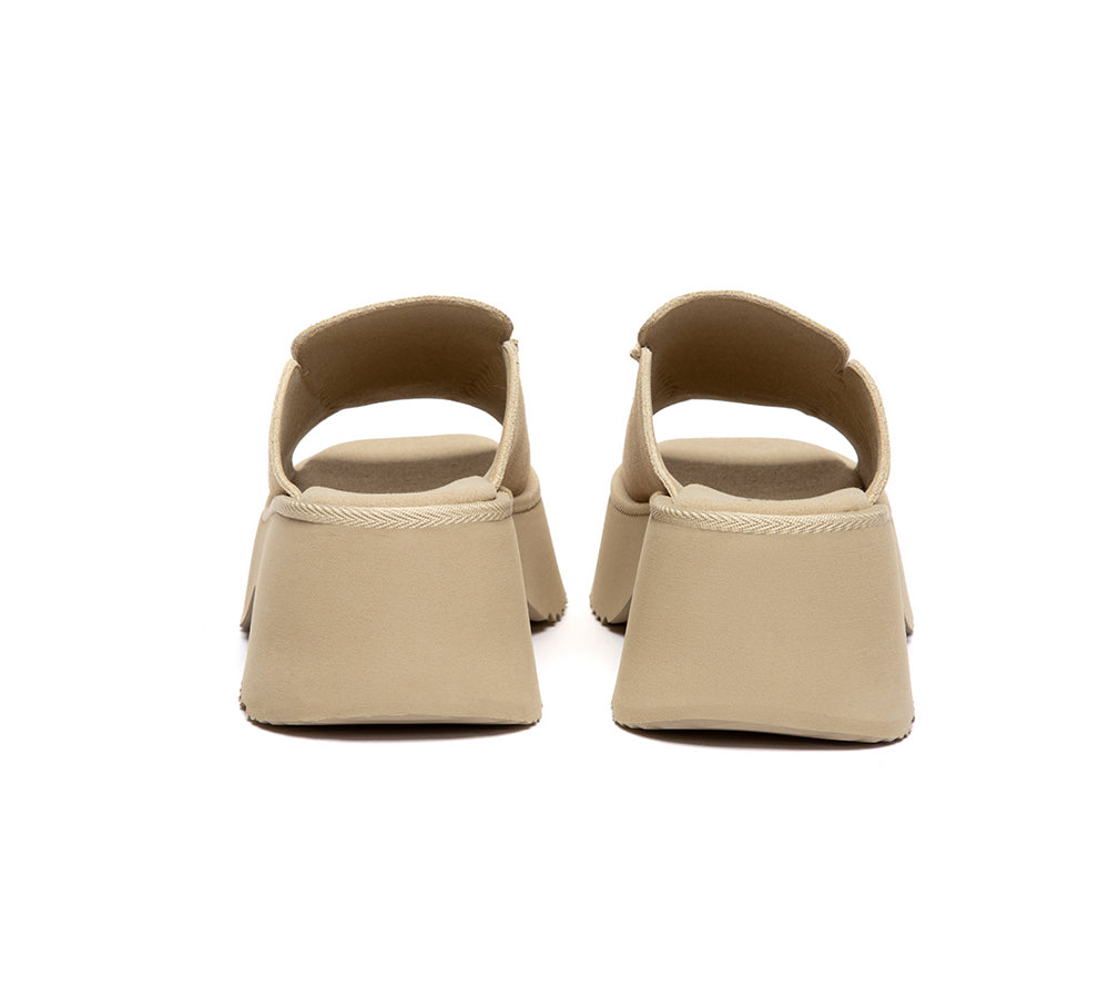 AUSTRALIAN SHEPHERD  Women Chunky Platform Sandals Haive