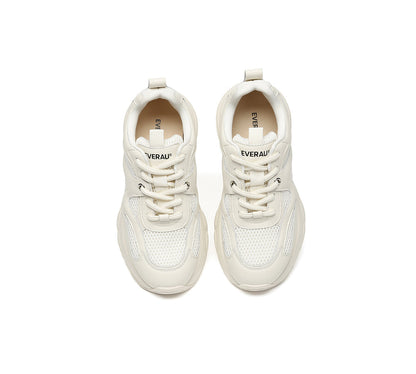 EVERAU® Women Chunky Platform Sneakers Breathable Camille EVERAU