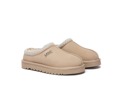 AUSTRALIAN SHEPHERD  UGG Slippers Sheepskin Wool Ankle Multi-color Tazzy Tay