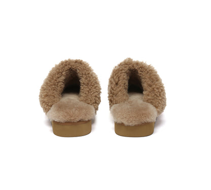 AUSTRALIAN SHEPHERD  UGG Slippers Sheepskin Wool Slingback Nozet