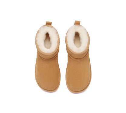 AUSTRALIAN SHEPHERD  UGG Boots Sheepskin Wool Ankle Chorin