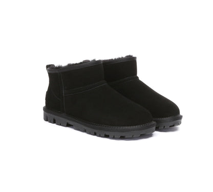 AUSTRALIAN SHEPHERD  UGG Boots Sheepskin Wool Ankle Chorin