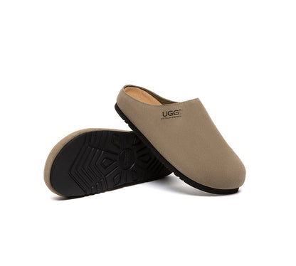 AUSTRALIAN SHEPHERD  Unisex Suede Slip On Casual Mules Marven