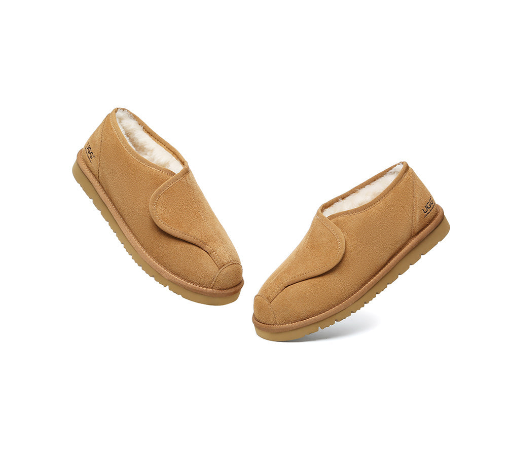 AUSTRALIAN SHEPHERD® UGG Slippers Sheepskin Wool Adjustable Tristen-PEROZ Accessories