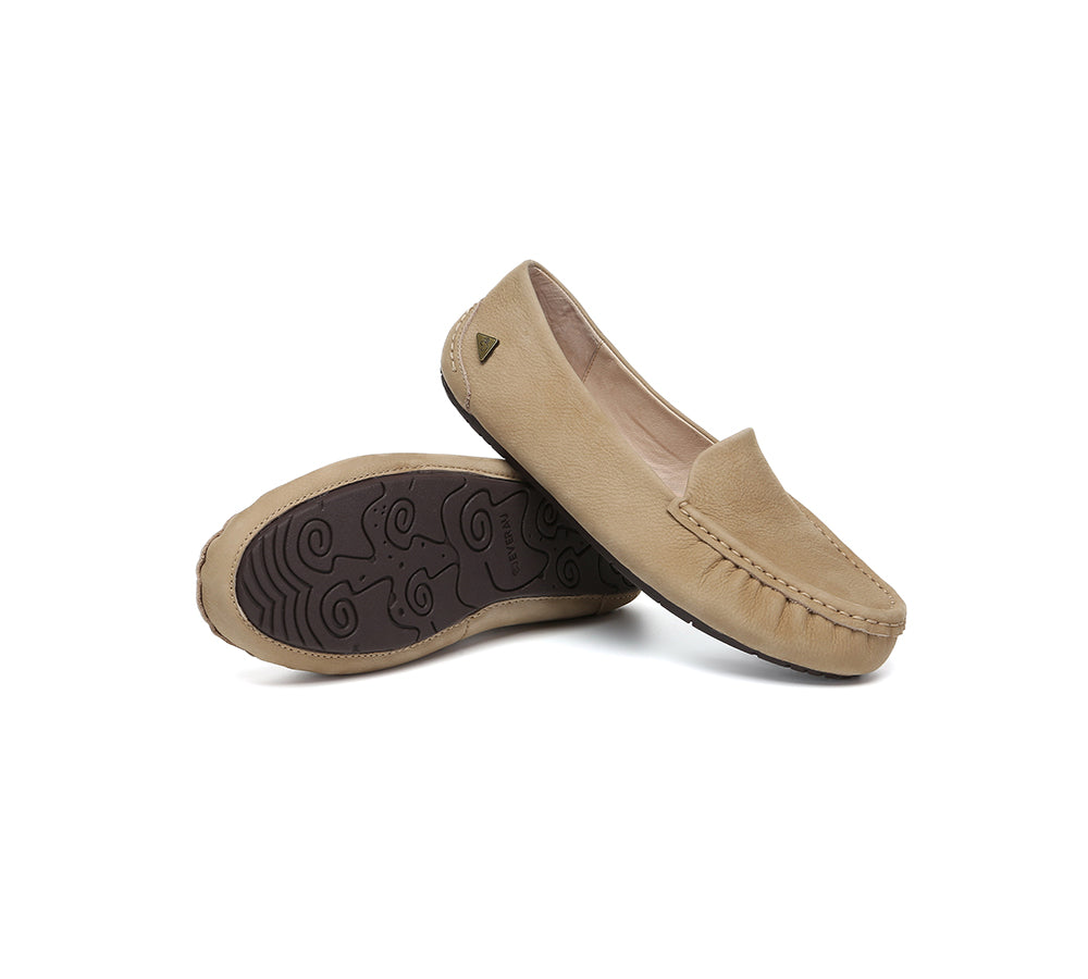EVERAU  Women Suede Leather Casual Summer Moccasins Morris