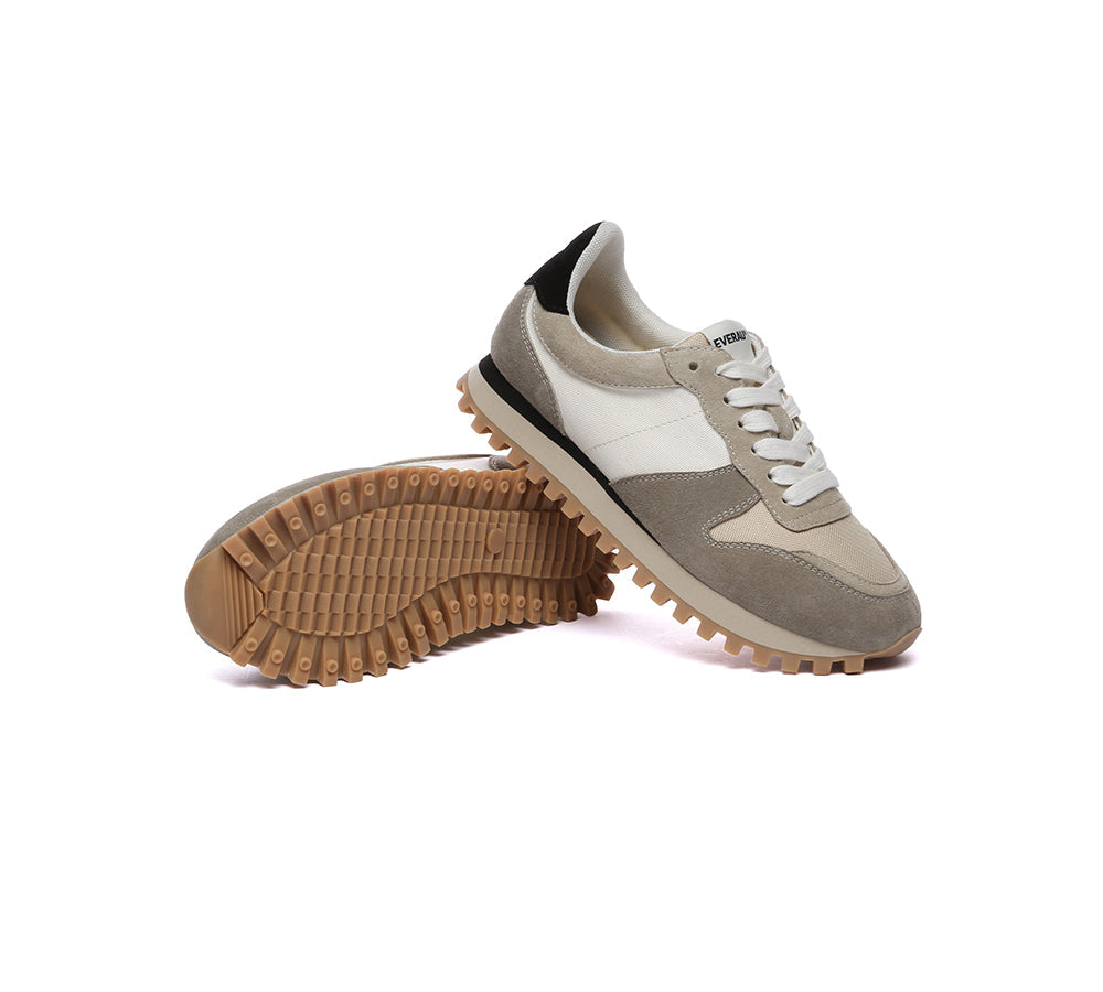 EVERAU® Leather Chunky Sneakers Etta-PEROZ Accessories