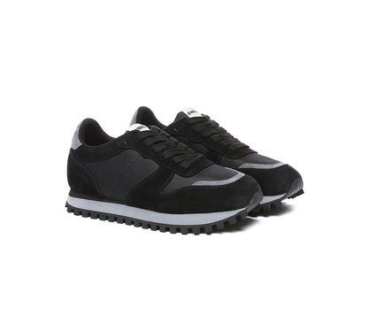 EVERAU® Leather Chunky Sneakers Etta-PEROZ Accessories