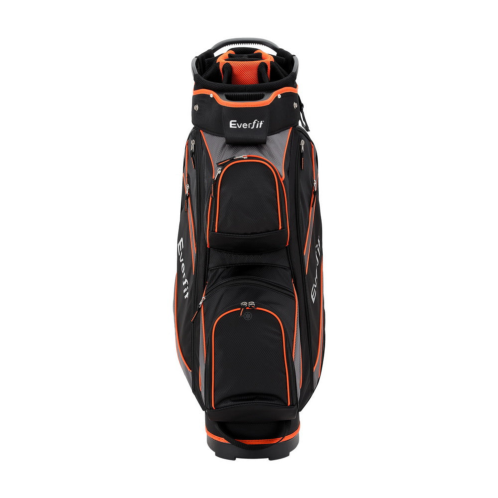 Everfit 14 Ways Dividers Golf Bag Stand Insulated Carry Bag Zippered Rain Cover-Home &amp; Garden &gt; Travel &gt; Duffel Bags-PEROZ Accessories