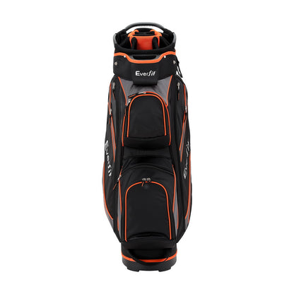 Everfit 14 Ways Dividers Golf Bag Stand Insulated Carry Bag Zippered Rain Cover-Home &amp; Garden &gt; Travel &gt; Duffel Bags-PEROZ Accessories