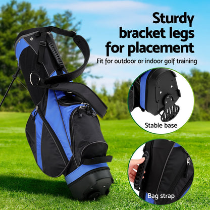Everfit 6 Way Dividers Golf Bag Stand Insulated Carry Bag Zippered Rain Cover-Home &amp; Garden &gt; Travel &gt; Duffel Bags-PEROZ Accessories