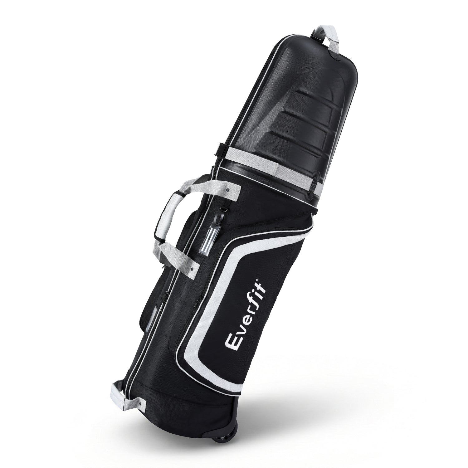 Everfit Golf Travel Bags for Airlines with Wheels Golf Clubs Hard Case Foldable-Sports &amp; Fitness > Golf > Golf Accessories-PEROZ Accessories