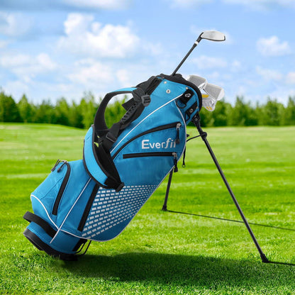 Everfit Golf Clubs Set Junior Right Handed Golf Wedges Iron Golf Stand Bag-Sports &amp; Fitness &gt; Golf &gt; Golf Accessories-PEROZ Accessories