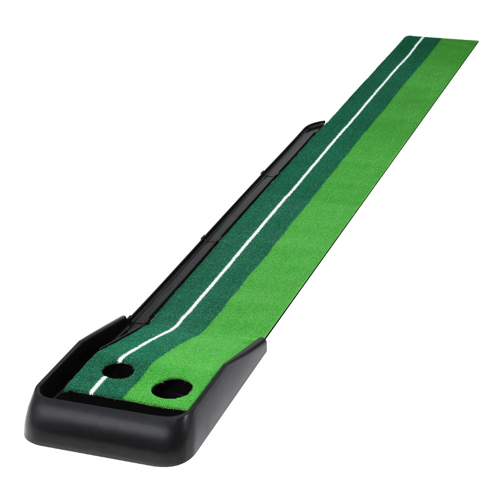 Everfit 3M Golf Putting Practice Mat Auto Return Putter Indoor Outdoor Training-Sports &amp; Fitness &gt; Golf &gt; Golf Training Aids-PEROZ Accessories