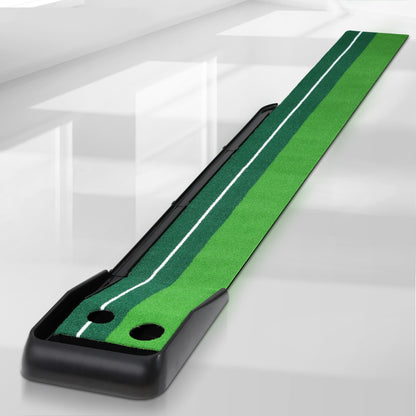 Everfit 3M Golf Putting Practice Mat Auto Return Putter Indoor Outdoor Training-Sports &amp; Fitness &gt; Golf &gt; Golf Training Aids-PEROZ Accessories