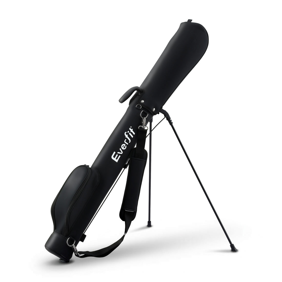 Everfit Golf Stand Bag Lightweight Sunday Pitch And Putt Bag Black-Sports &amp; Fitness > Golf > Golf Accessories-PEROZ Accessories