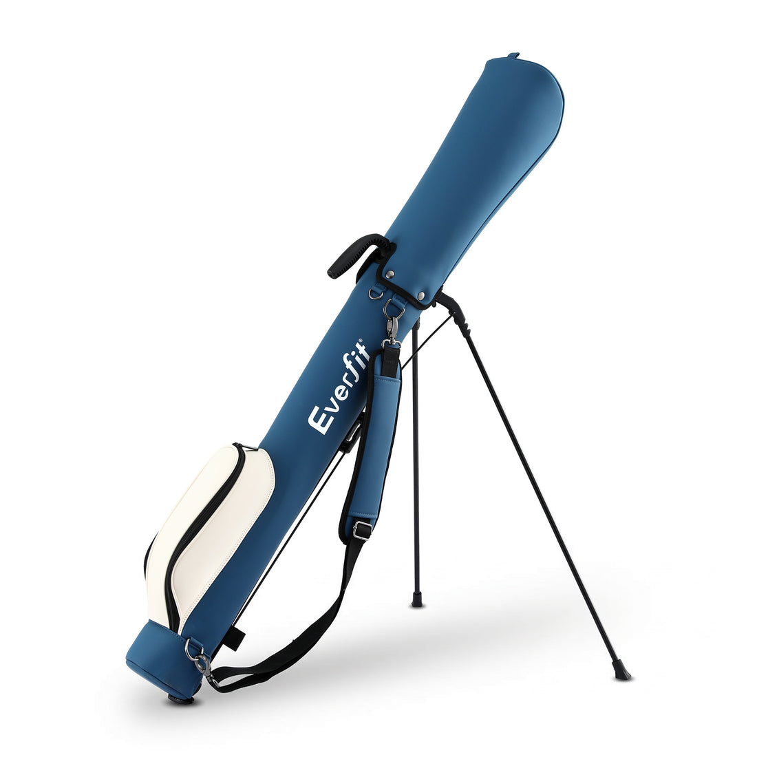 Everfit Golf Stand Bag Lightweight Sunday Pitch And Putt Bag Blue-Sports &amp; Fitness > Golf > Golf Accessories-PEROZ Accessories