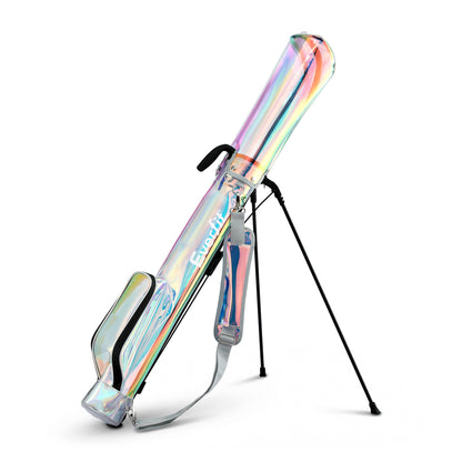 Everfit Golf Stand Bag Lightweight Sunday Pitch And Putt Bag Holographic-Sports &amp; Fitness > Golf > Golf Accessories-PEROZ Accessories
