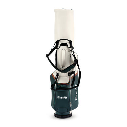 Everfit Golf Stand Bag Lightweight Carry Bag Dual Strap Club Divider-Sports &amp; Fitness > Golf > Golf Accessories-PEROZ Accessories
