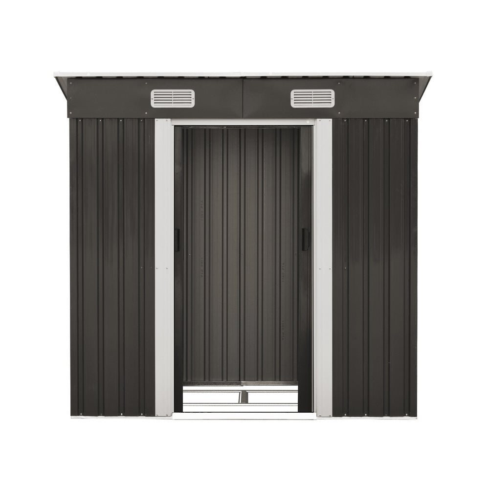 Livsip Garden Shed Outdoor Storage Sheds 1.94x1.21M Workshop Cabin Metal Base-Garden Sheds-PEROZ Accessories