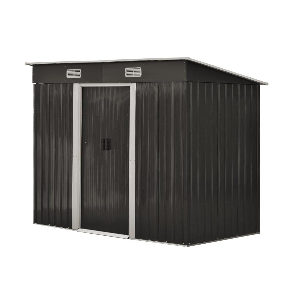 Livsip Garden Shed Outdoor Storage Sheds 2.38x1.31M Workshop Cabin Metal Base-Garden Sheds-PEROZ Accessories