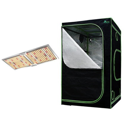Greenfingers Grow Tent Light Kit 100x100x200CM 220W LED Full Spectrum-Home &amp; Garden > Green Houses-PEROZ Accessories