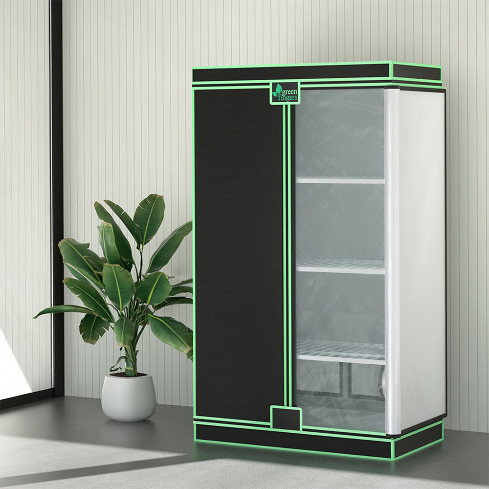 Greenfingers Grow Tent 100x60x180cm 4 Tiers Kits Hydroponics Indoor Grow System-Home &amp; Garden &gt; Greenhouses &gt; Greenhouses &amp; Accessories-PEROZ Accessories