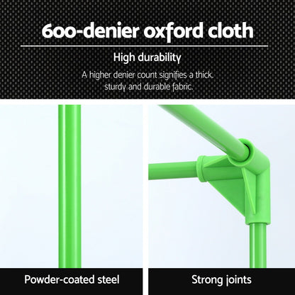 Green Fingers Grow Tent Kits 120x120x200cm Hydroponics Indoor Grow System-Home &amp; Garden &gt; Greenhouses &gt; Greenhouses &amp; Accessories-PEROZ Accessories