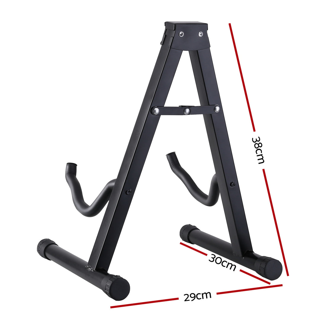Alpha Guitar Stand Folding Portable Floor Rack Holder-Audio &amp; Video &gt; Musical Instrument &amp; Accessories-PEROZ Accessories